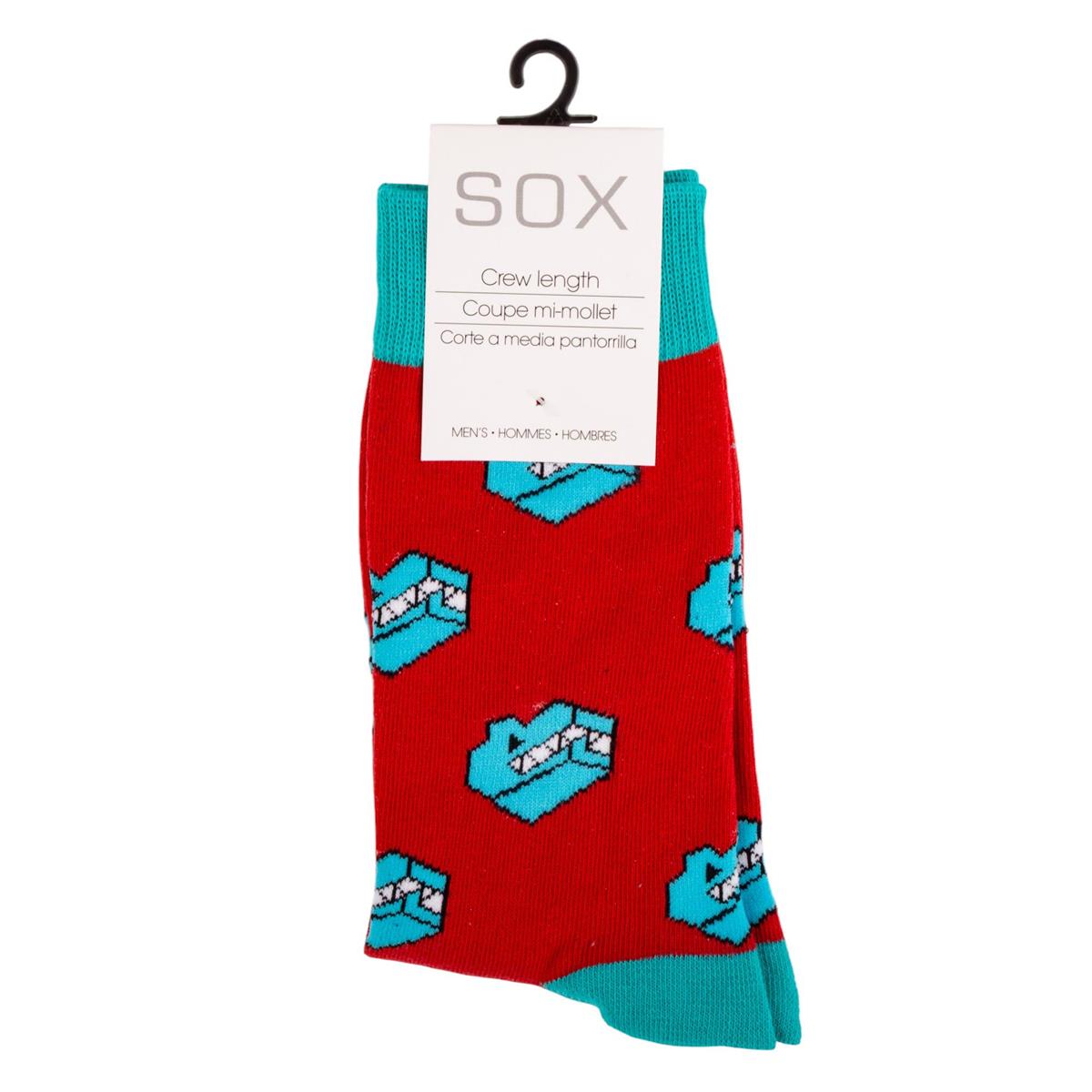 SOX, Men's Socks, Dino-Mite ,cotton/polyester/spandex, hc