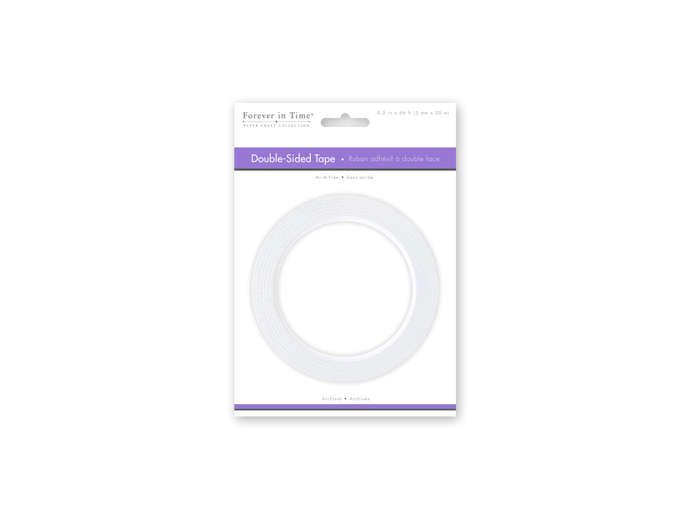 Paper Craft Tape: 5mm Double-Side Adhesive x20m Acidfree