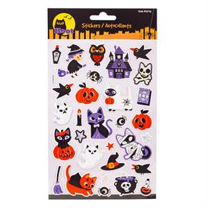 Hoot Hween Pop-up stickers, Header