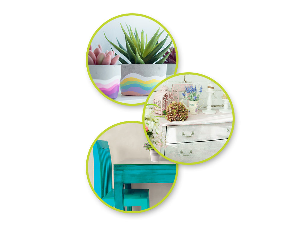 Color Factory: 2oz Chalky Decor Paint CD01-CD10 CD06) Pink Lace