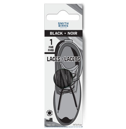 54" LACES - BOOT (1PR) BLACK