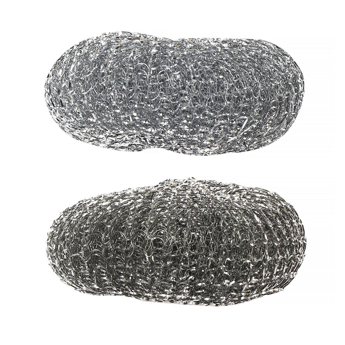 H.E. 2-pc Super H/D Wire Scrubbers printed opp bag