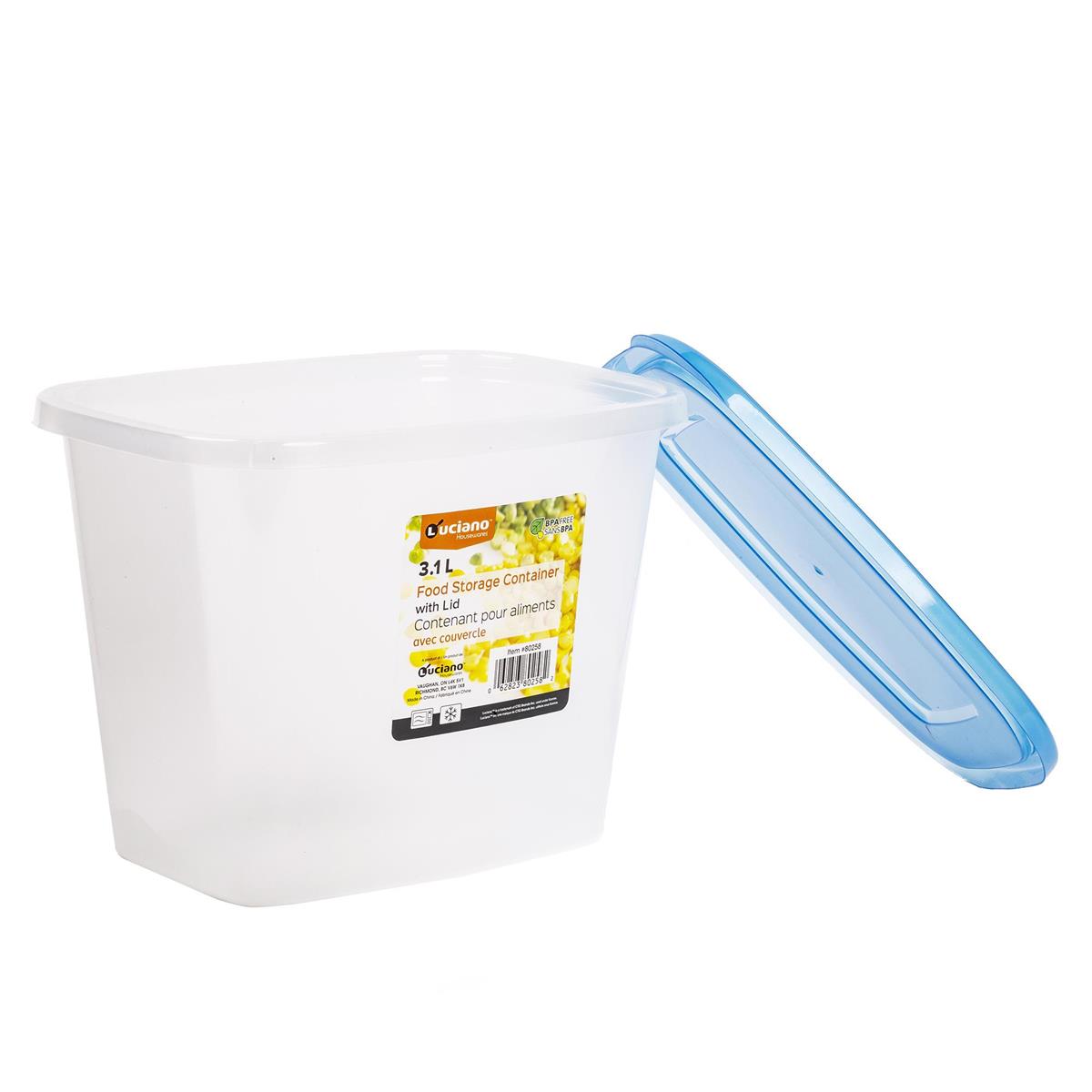 Luciano 3.1L (104-oz) Tall Rect. Storage Container w/Lid