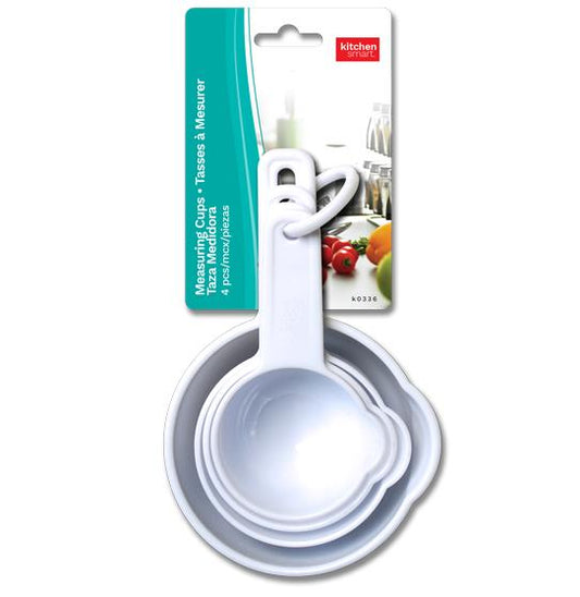 MEASURING CUPS - 4, PLASTIC