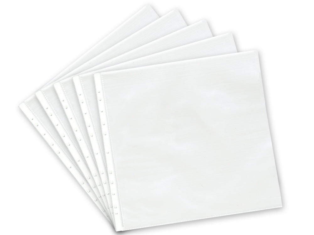 Sheet Protectors: 12"x12" Archival x5 Heavyweight 0.06mm