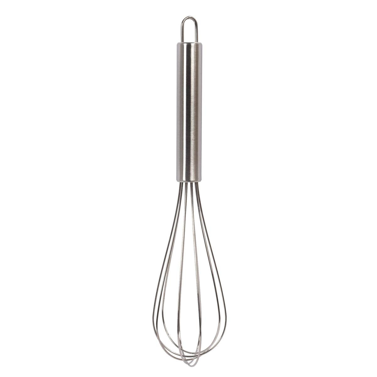 Luciano 10.25"L Whisk, Stainless Steel, hangtag