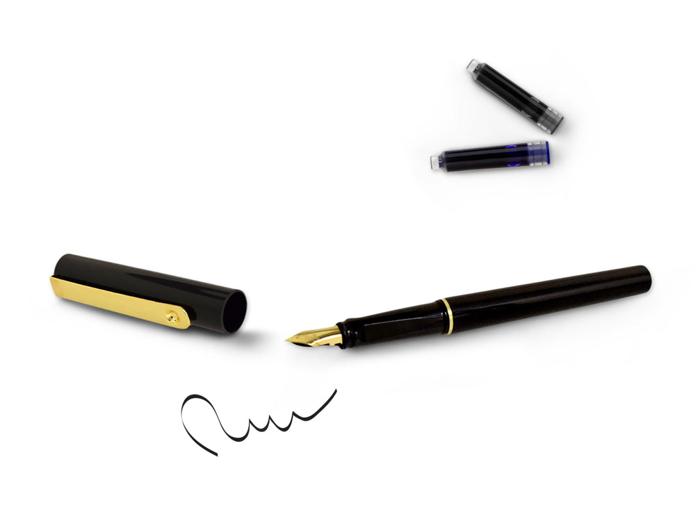 Paper Craft Essential: Calligraphy Pen Set #1.3 Nib/Black+Blue Ink