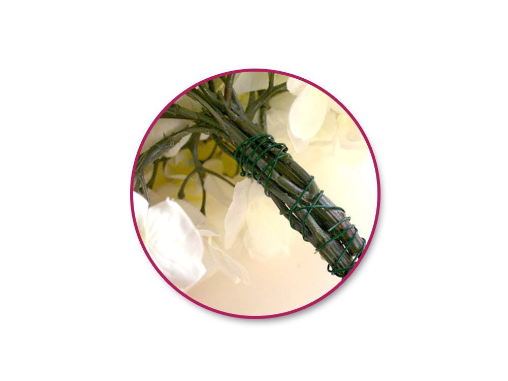 Floral Stem Wire: 18g Green 18" 20/pk