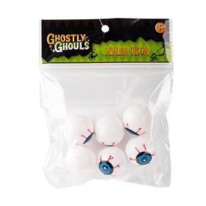 G.Ghouls 6ct. 1.26" Plastic Eyeballs,PBH