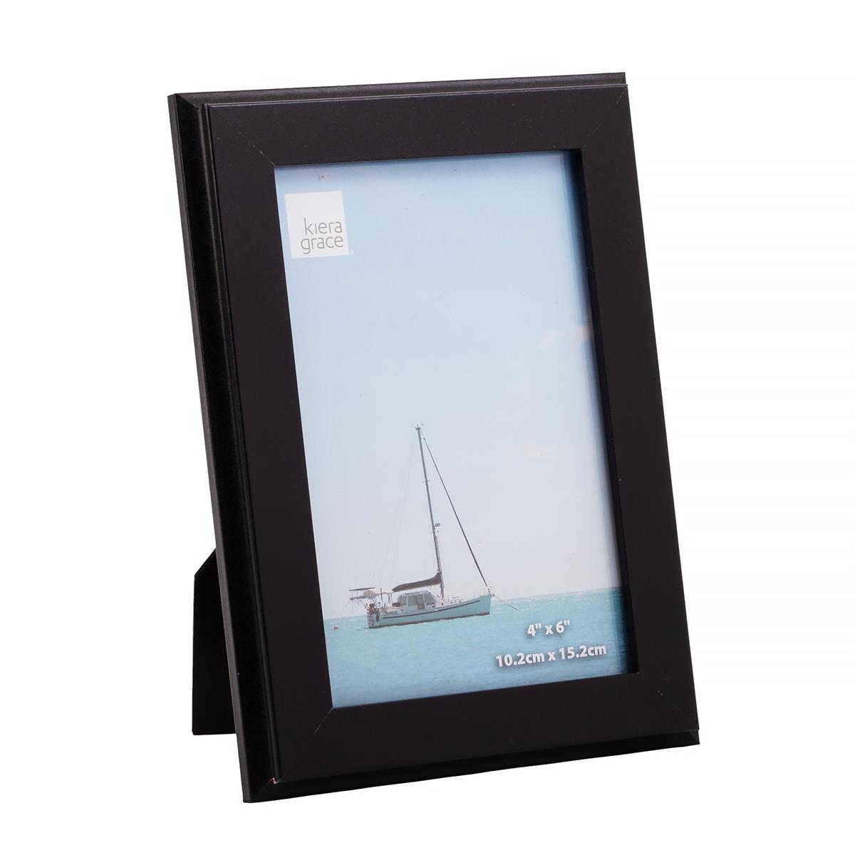 KG Winsor 4X6" Wood Frame-Black Glass Cover ( LD S1 )
