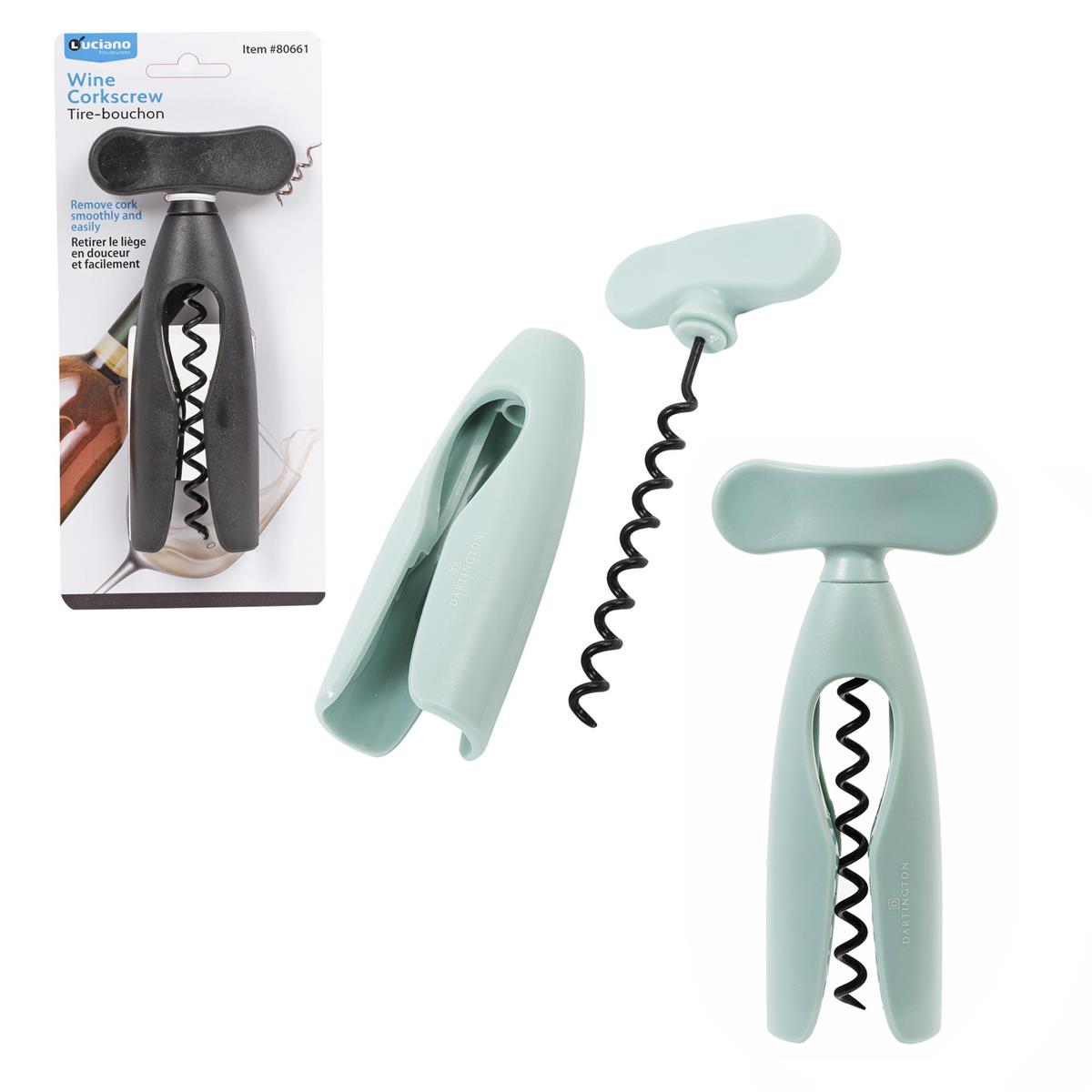 Luciano Wine Corkscrew, 2 colors, t.o.c. (DCS)