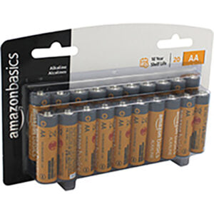 Battery Amazon AA 20Pk Alkaline