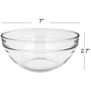 Bowl Glass Stackable