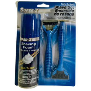Shaving Set Foam & 2Pk Razor