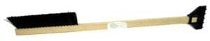 Brush Snow w/Ice Scrapper Wooden Handle