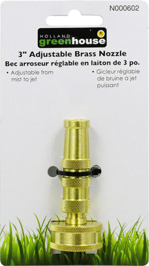 Hose Nozzle with Twist Adjust