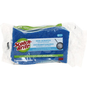 Scotch Brite Scrub Sponge NON SCRATCH 2Pk