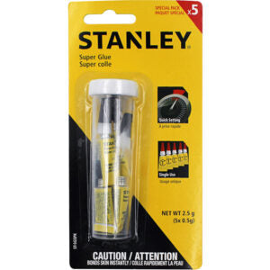 Stanley Glue Quick Bond 5Pk