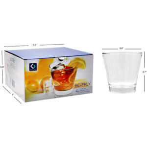 Tumbler 4Pc Beverly