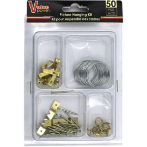 Picture Hanging Kit 50Pc