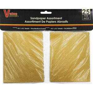 Sandpaper 25Pk