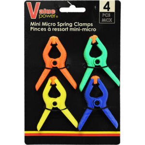 Clamp Spring Micro 4Pc