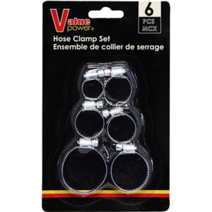 Hose Clamp Set 6Pk