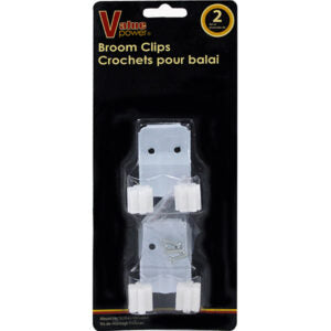 Broom Clip 2Pk
