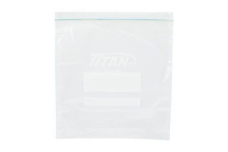 TITAN LARGE ZIPPER STORAGE BAGS 15 BAGS/PK