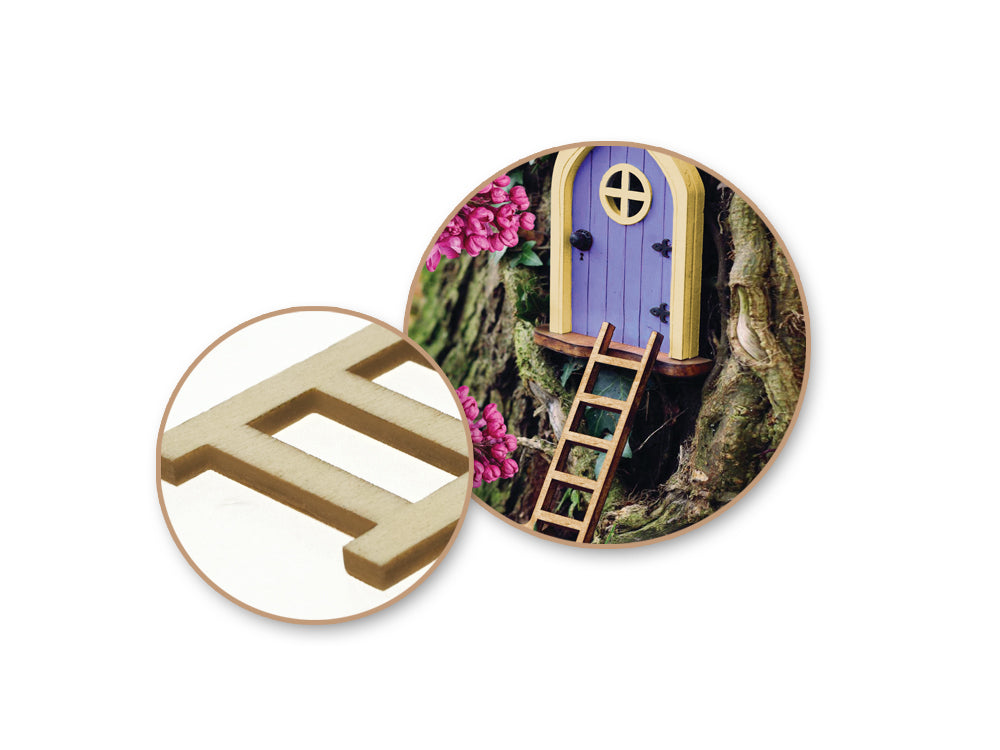 Craftwood: DIY Ladders C) 10x3.2cm 2pc