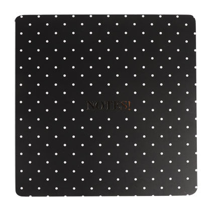 SQUARE MEMO BOOK-DOTS