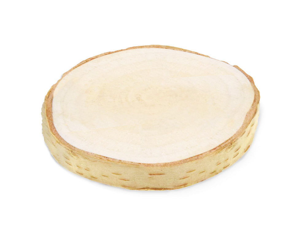 Craftwood: 9cm Natural Birch Slice 1.1cm(T)