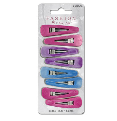 HAIR CLIPS - 8 PCS 7*16cm