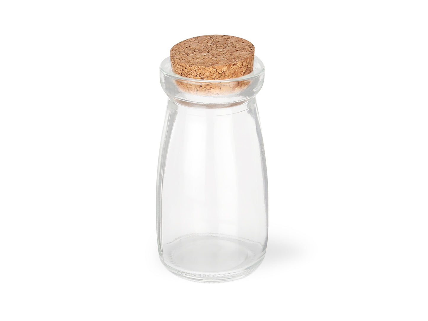 Craft Décor: 4.7x10.2cm DIY Clear Glass Bottle w/Cork Stopper