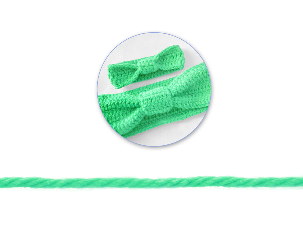 Needlecrafters: 50g Acrylic Yarn Standard Ball Dyed J) Touch of Mint