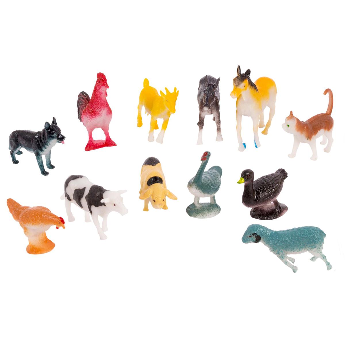 Nature's Critters ,6-pc, Farm PVC bag, 2/s, header card