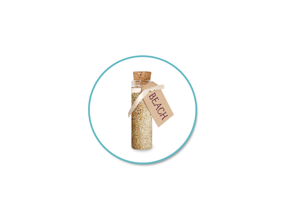 Glass Vials: 12mmx40mm Mini w/Cork Lid x8
