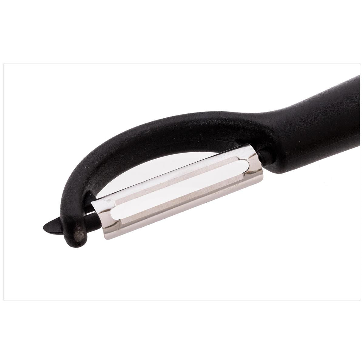 L.Gourmet Straight Peeler w/ Potato Eye Remover, 2 colors, t.o.c.(CP)