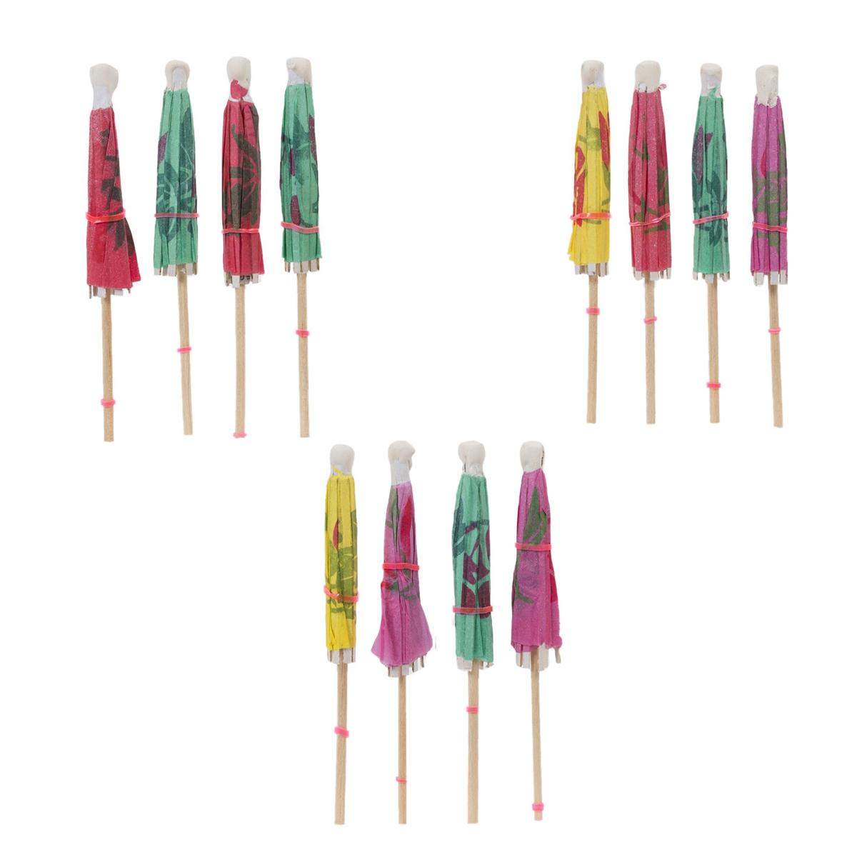 Luciano 12-pc Umbrella Party Pick, b/c