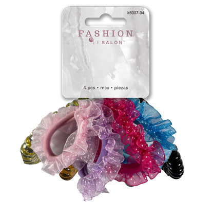 HAIR ELASTIC - 4 PCS 10*12cm