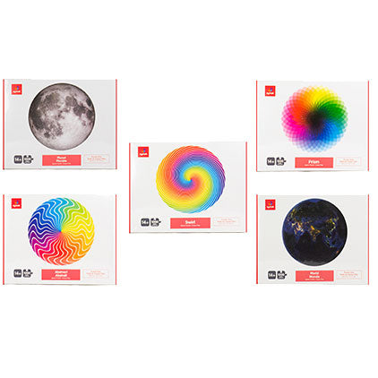 1000 PCS ROUND PUZZLES-ASSTD dia 675 mm