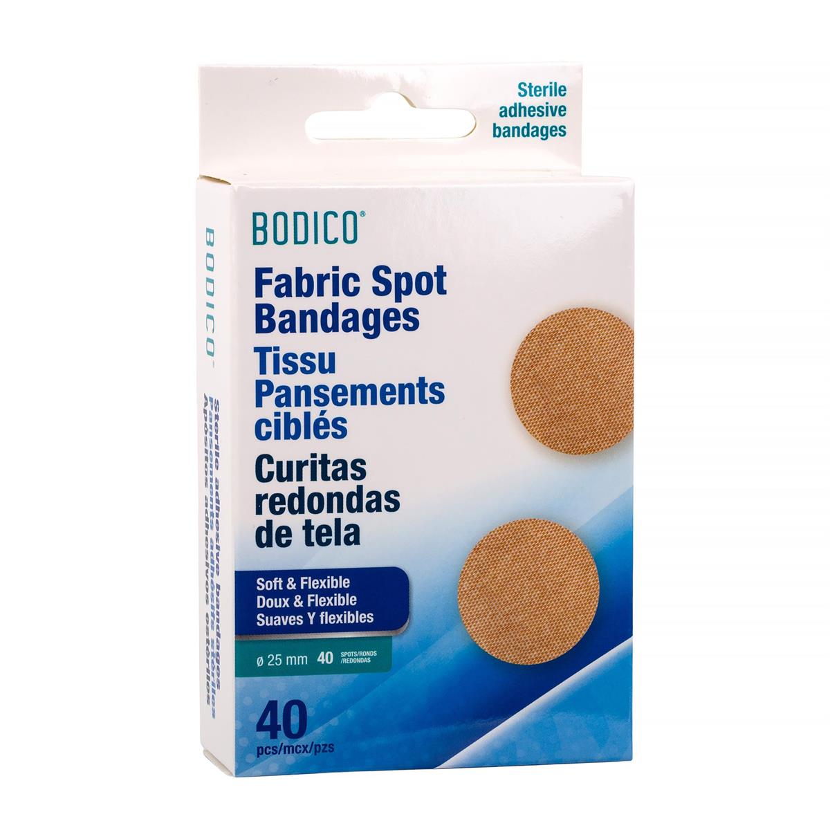 Bodico, 40-pc Spot Bandages , col box