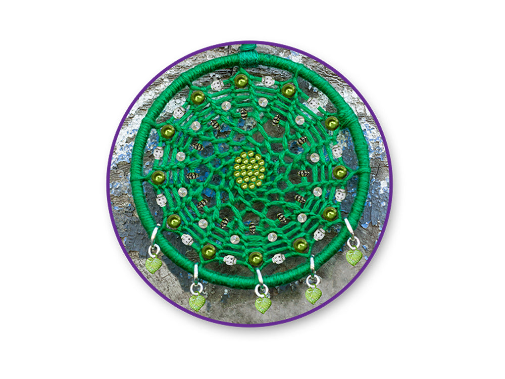 Acrylic Bead Kit: 30g Luxe Kit w/Spacers & Cording B) Green