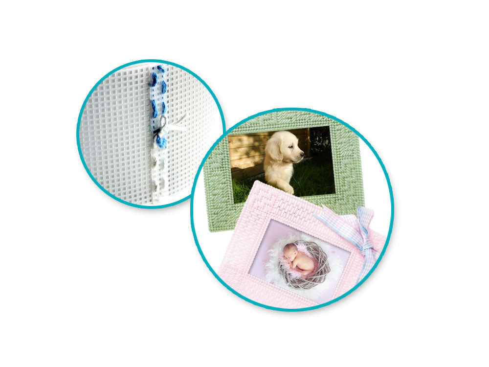 Plastic Canvas: 7-Mesh 10.5"x13.5" Clear