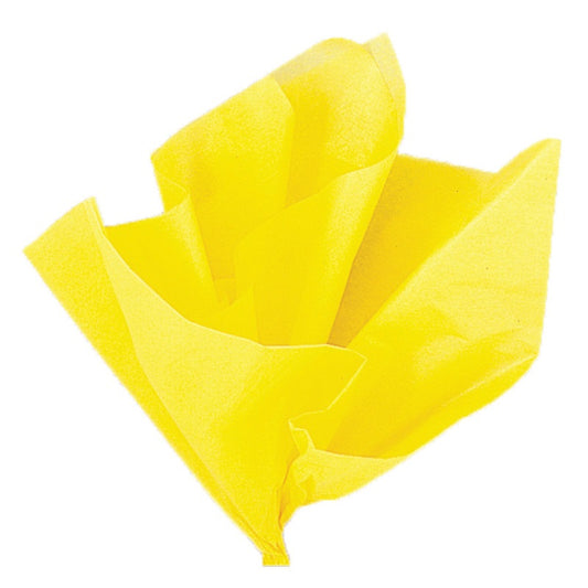 Yellow Tissue Sheets  10ct