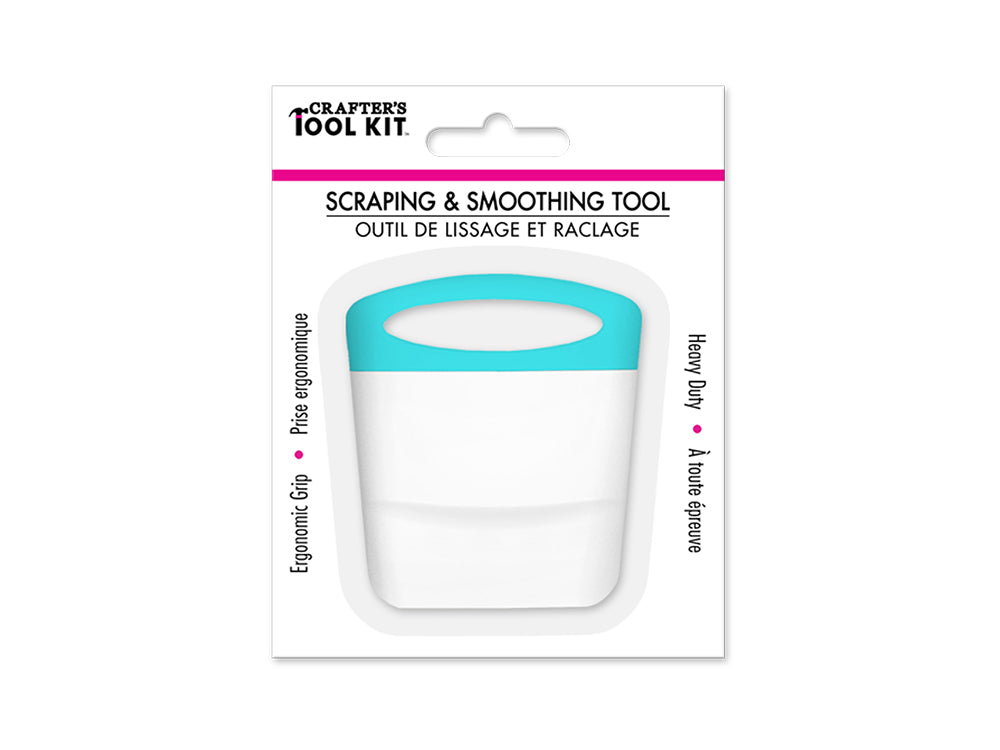Crafter's Toolkit: Scraping/Smoothing Tool 2.4"x2.6"x0.25"(T)