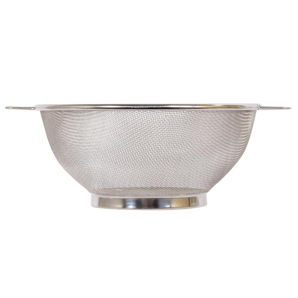 L.Gourmet 9.5" S.S. Mesh Colander, hangtag (CP) (=#80378-HC)