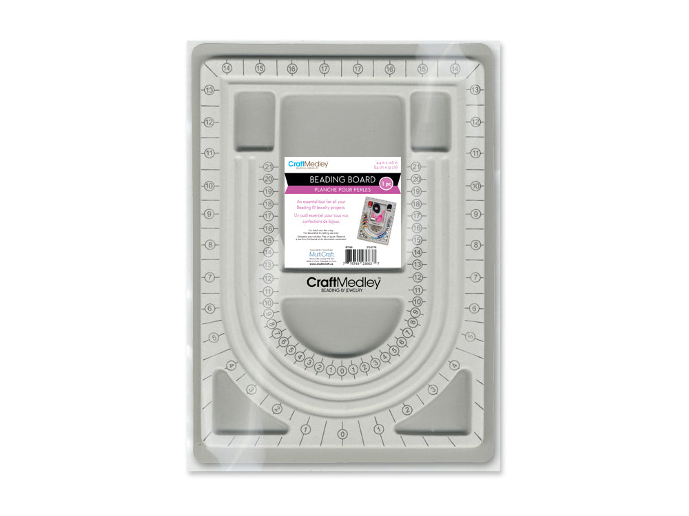 Beading/Jewelry Tool: Flocked Bead Design Board 9.4"x12.6"
