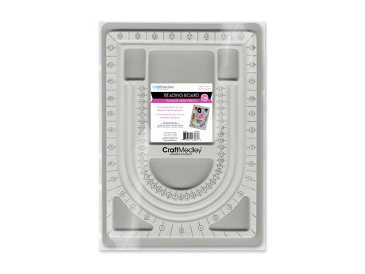 Beading/Jewelry Tool: Flocked Bead Design Board 9.4"x12.6"