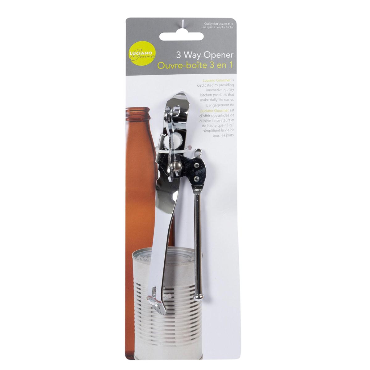 L.Gourmet Multi Can Opener, t.o.c. (=#80124-HC) (CP)